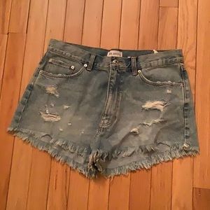 I am selling a pair of jean shorts from Zara